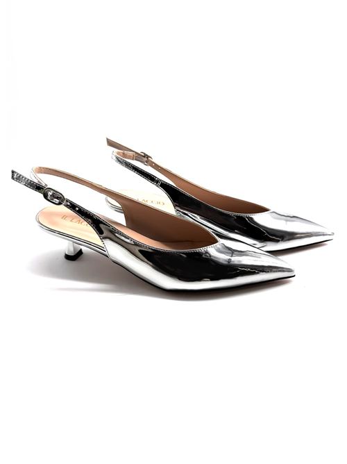 Slingback donna a specchio IL LACCIO | 570SPACEARGENTO